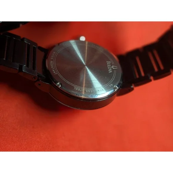 Bulova Men's Black Watch - 98D109